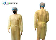 16-45gsm لباس محافظتی منزوی یکبار مصرف رنگ های متعدد درجه پزشکی