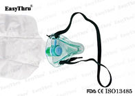 ماسک اکسیژن یکبار مصرفی PVC شفاف با کیسه تنفسی مخزن